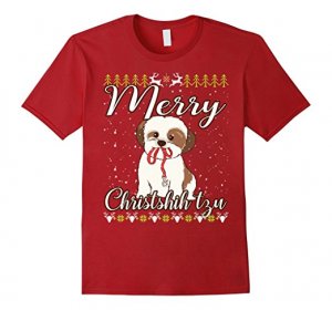 Merry Christshih Tzu T-Shirt