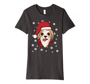 Shih Tzu Christmas Holiday T-Shirt