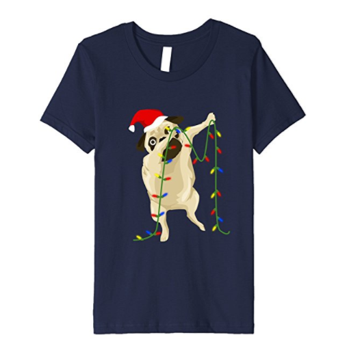 Top 10 Pug Dog T-shirts for Christmas - Dogmal.com